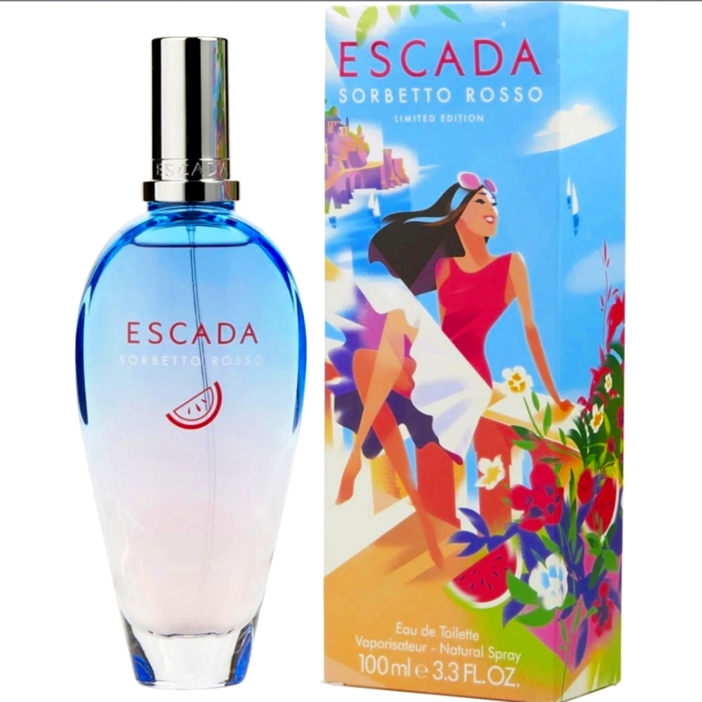 NEW Escada Sorbetto Rosso 3.3oz